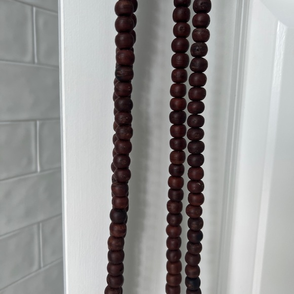 MALA BEADS. Wooden beads from Nepal. - Picture 2 of 2